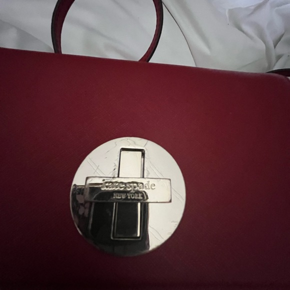 Kate Spade Vibrant Red Crossbody Bag - Picture 9 of 9